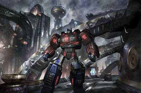 Transformers War for Cybertron - Optimus Prime desktop wallpaper