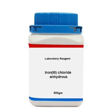 Buy Iron III chloride anhydrous LR 500 gm online|ibuychemikals