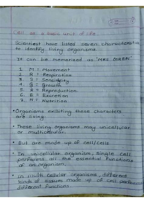 SOLUTION: BIOLOGY_CELL - Studypool