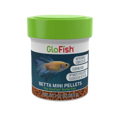 GloFish Betta Mini Pellets Tropical Fish Food, 1.02 oz. | Petco