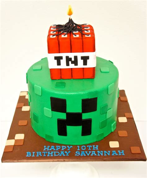 53+ Minecraft Creeper Cake Images