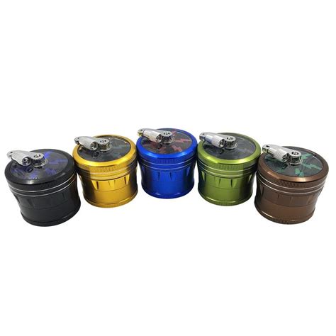 Sharpstone Herb Grinder 4 Layer 63mm Metal Crusher With Pollen Catcher ...