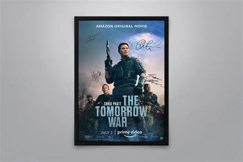 The Tomorrow War - Signed Poster + COA