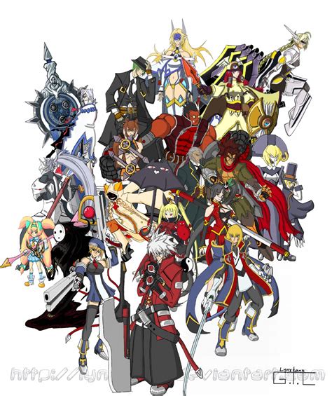 BlazBlue playable characters by LynxKano on DeviantArt