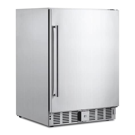 Beverage Refrigerator 15 Inch, Weather Proof Stainless Steel Beverage ...