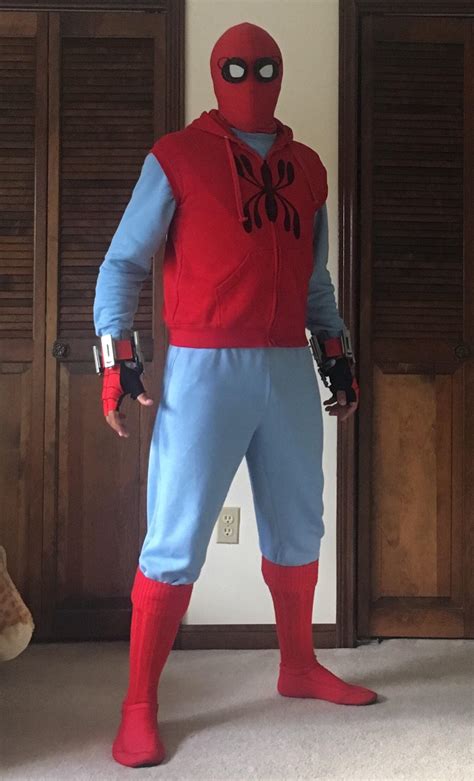 The final version of my homemade suit : r/Spiderman