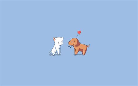 dog, cat, kitten Wallpaper, HD Vector 4K Wallpapers, Images and ...