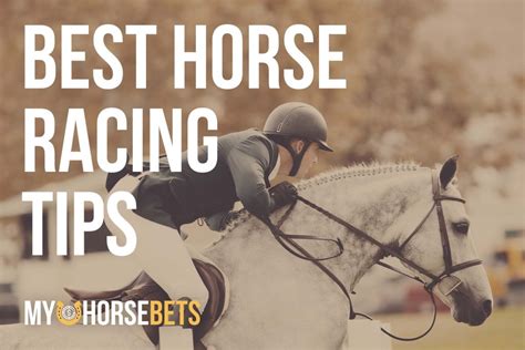 Best Horse Racing Tips 2021 - Reviews & Guide - MyHorseBets