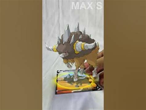 Mega Bouffalant Pokémon Evolution TCG | AR Card by Max S #Shorts - YouTube