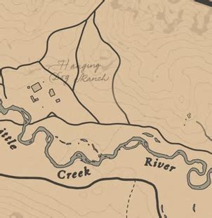 Red Dead Redemption 2 Online Treasure Map Locations - Rectangle Circle