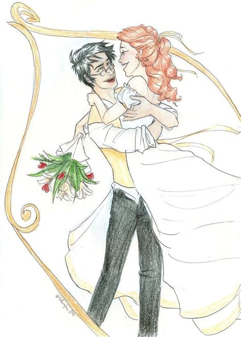 Lily and James' wedding day - Lily and James Potter Fan Art (20679462 ...