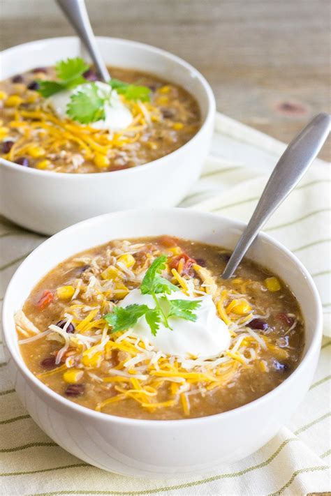 Instant Pot Mexican Chicken and Rice Soup with Video • Bread Booze Bacon