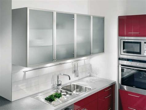 Fine Beautiful Glass Kitchen Cabinets Radiator Heat Deflector Shelf