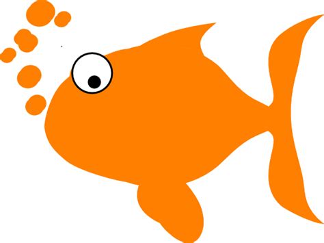 Orange Fish Clip Art at Clker.com - vector clip art online, royalty ...