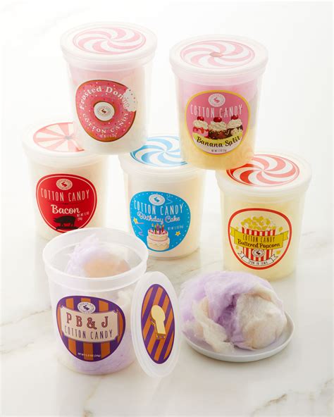 Chocolate Storybook Kitschy Cotton Candy Flavors Tubs | Neiman Marcus