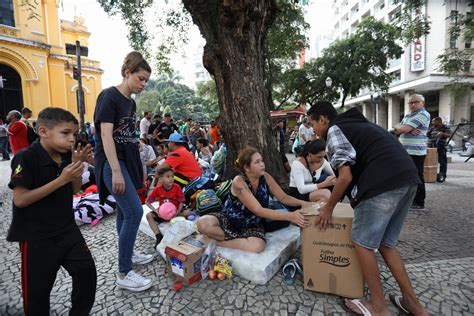 Cruz Vermelha recebe 5 toneladas de doações de águas, roupas e ...