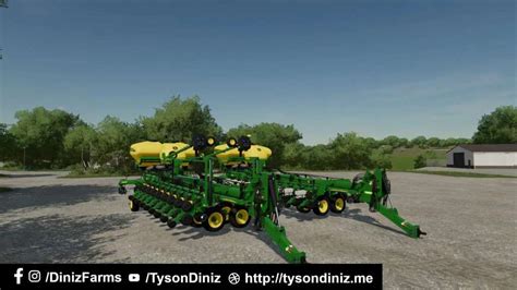 JOHN DEERE DB60 24 ROW PLANTER v1.0 FS22 Mod | Farming Simulator 22 Mod