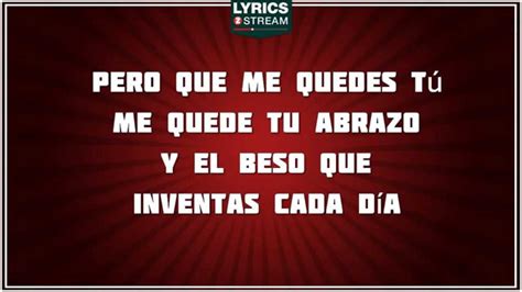 Que Me Quedes Tu - Shakira tribute - Lyrics - YouTube