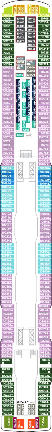 Norwegian Encore Deck Plans: Ship Layout, Staterooms & Map - Cruise Critic