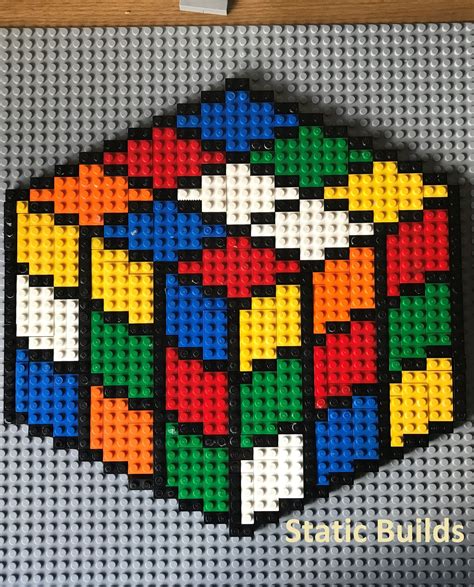 Rubik's Cube Mosaic Templates