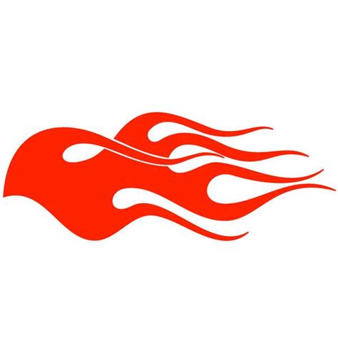 Flames Stencils - Airbrush Template Flame FIRE for Tatoo RC Car paint ...