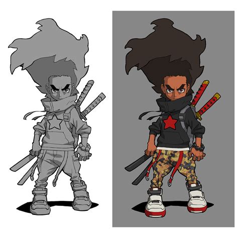 Seung Eun Kim - The Boondocks Reboot art 2