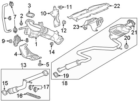 Chevrolet Malibu Exhaust Muffler. Muffler AND pipe - 84251079 | GM ...