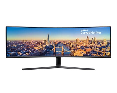 49" Premium Curved Monitor with 32:9 Super Ultra-wide screen | Samsung ...