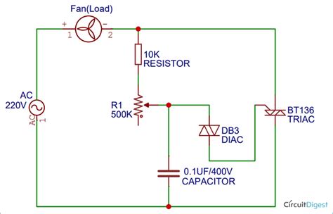 fan regulator circuit diagram - IOT Wiring Diagram