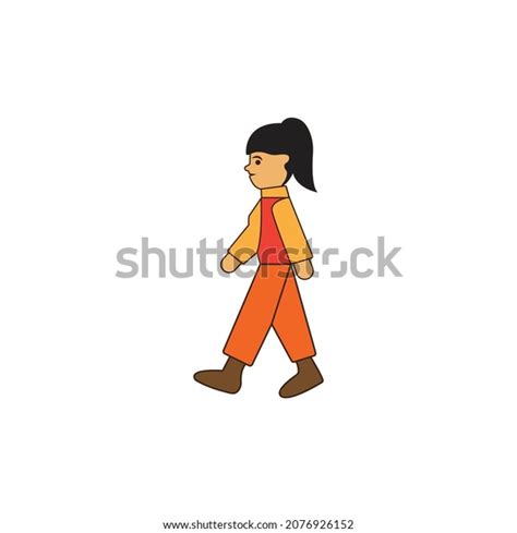 Walk Logo Vector Icon Template Illustration Stock Vector (Royalty Free ...