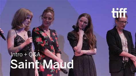 SAINT MAUD Cast and Crew Q&A | TIFF 2019 - YouTube