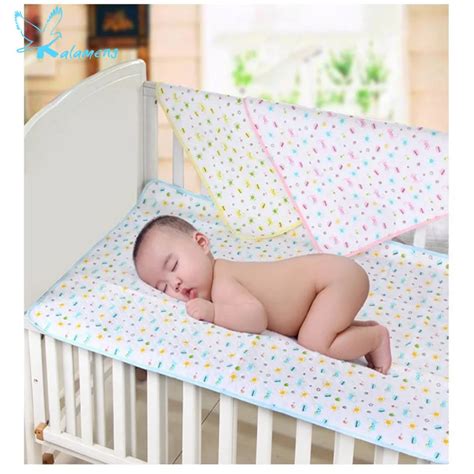 Kalameng Baby Cotton Waterproof Breathable Mattress Baby Isolation Pad ...