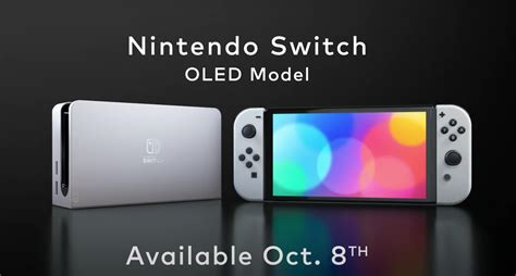 Nintendo Switch OLED release date, pre-order, specs and new features ...