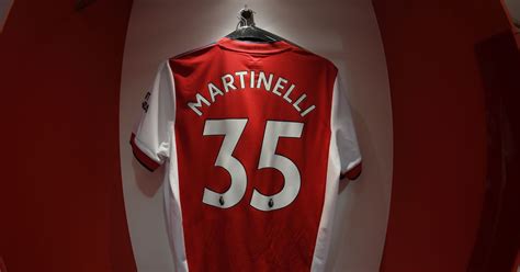 Gabriel Martinelli handed new Arsenal shirt number as new home kit ...