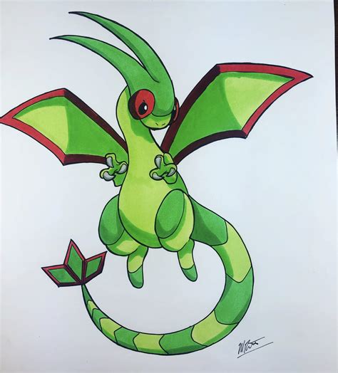 Flygon the dragon type Pokémon by MattsArtBox on Newgrounds