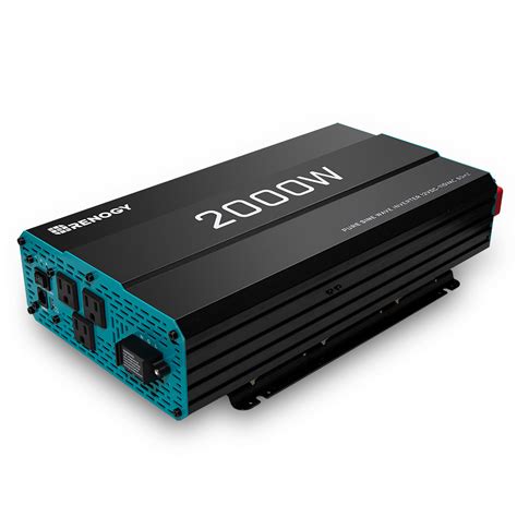 Renogy 2000W 12V Pure Sine Wave Inverter | Renogy Solar