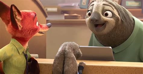 The 'Zootopia' Sloth Scene Follows Classic Comedy Principles To Become ...