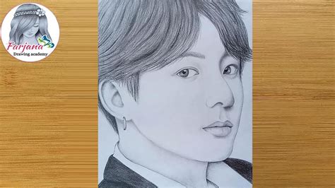 Discover more than 67 jungkook sketch easy latest - seven.edu.vn