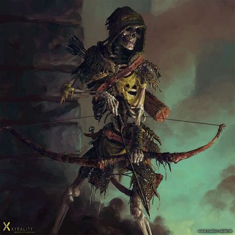 ArtStation - Skeleton Archer, by Markus NeidelMore Characters here ...