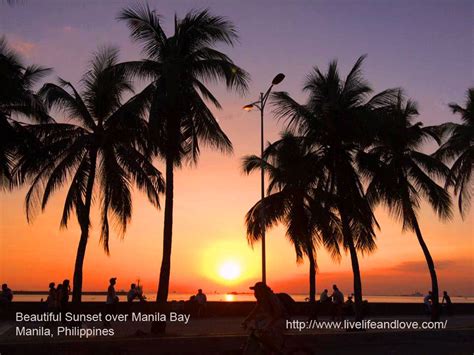 Magnificent Sunset Over Manila Bay | Live Life and Love