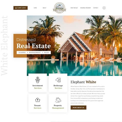 28 best real estate website designs that make you feel at home - 99designs