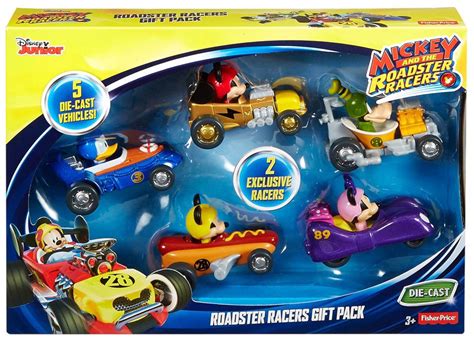 Fisher Price Disney Mickey Roadster Racers Roadster Racers Gift Pack ...