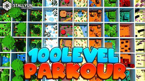 100 Parkour Levels by Pixell Studio (Minecraft Marketplace Map ...