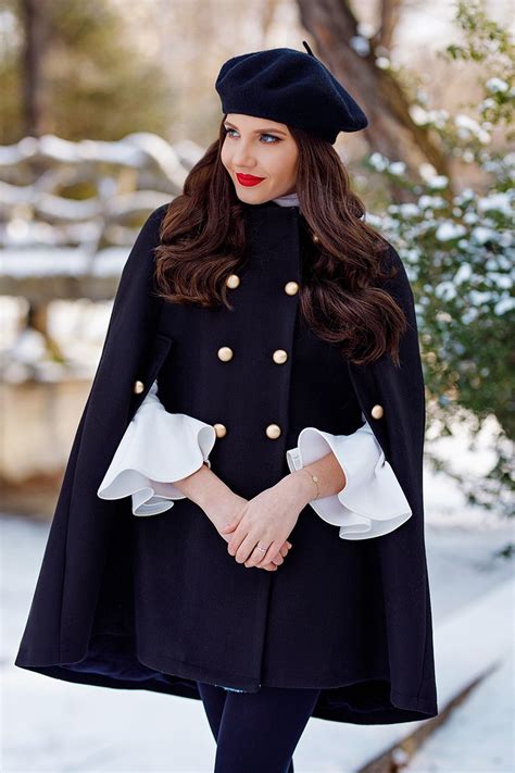 Winter cape – Larisa Costea Winter Fashion Outfits, Fall Winter Outfits ...