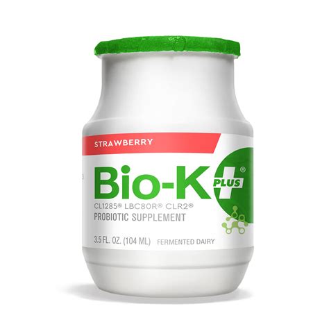 Buy Bio-K + Drinkable Probiotics for Women & Men, Strawberry Flavor, 50 ...