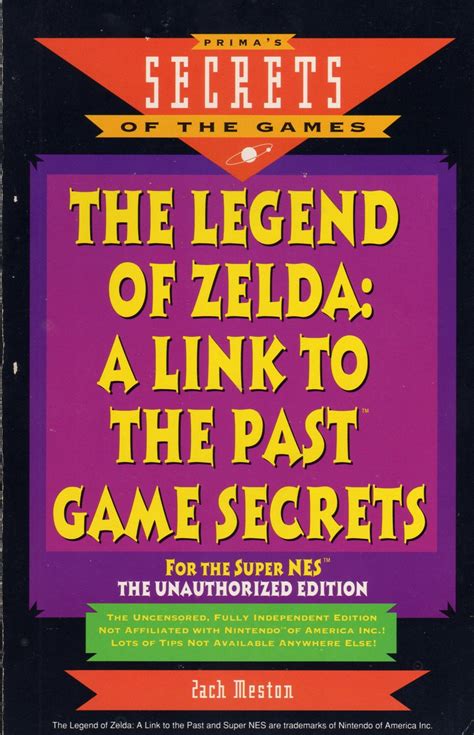 New Release - Legend of Zelda: A Link to the Past Game Secrets - New ...