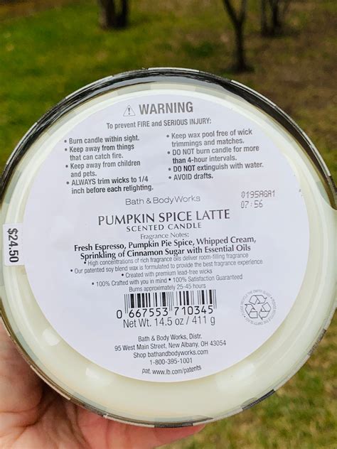 Bath & Body Works Pumpkin Spiced Latte Candle Review – Lynette Bledsoe