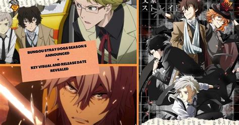 Bungou Stray Dogs Season 5 Announced+Release Date Confirmed