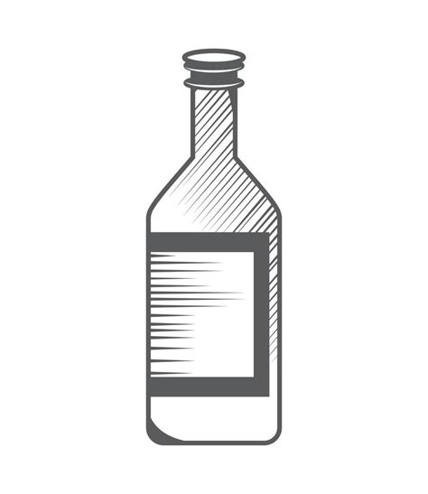 sauce bottle sketch icon 17064119 Vector Art at Vecteezy