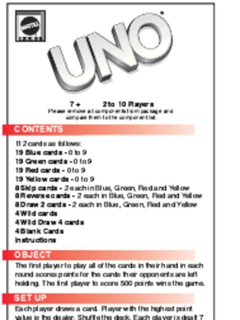 Uno Card Game Rules | Toy Brands | Toys